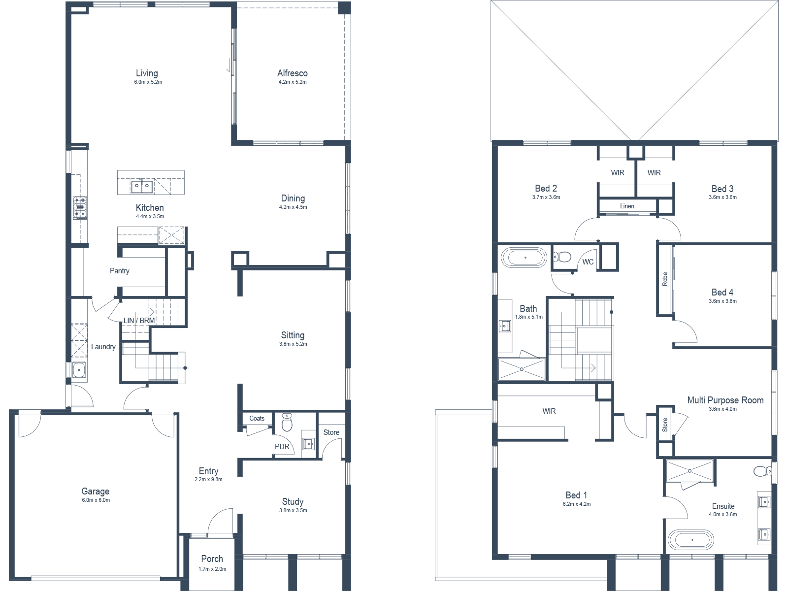 Contemporary Residence Glenvill Homes