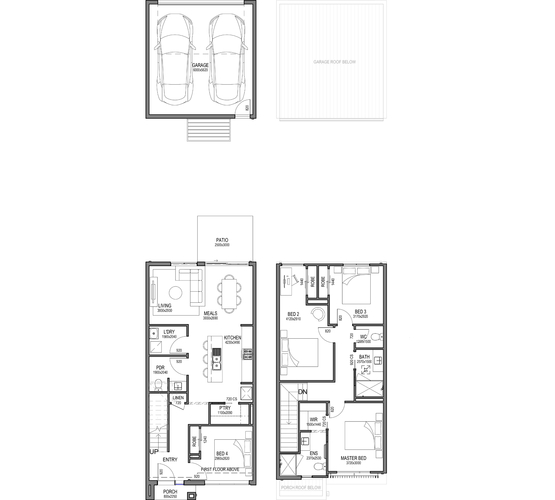 Image of Clovertone Type B1 Townhome by Glenvill Homes