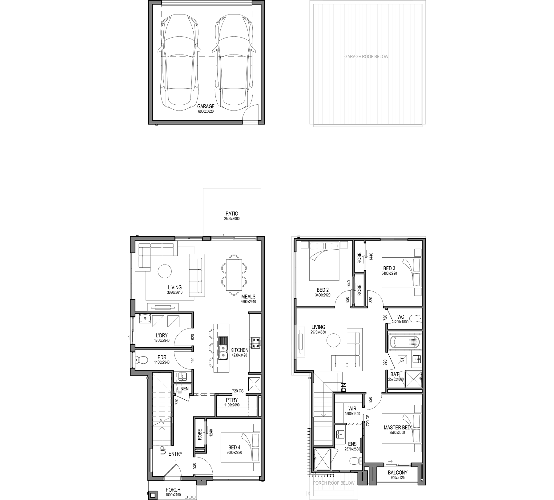 Image of Clovertone TypeD Townhome by Glenvill Homes