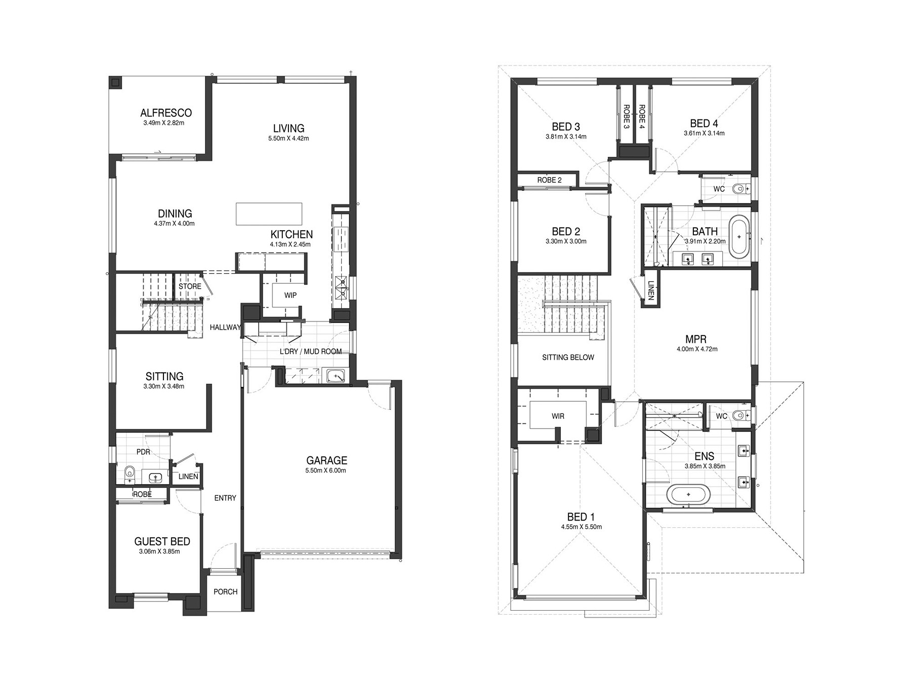lot 1658 camaraderie avenue donnybrook sales plan isolated floorplan
